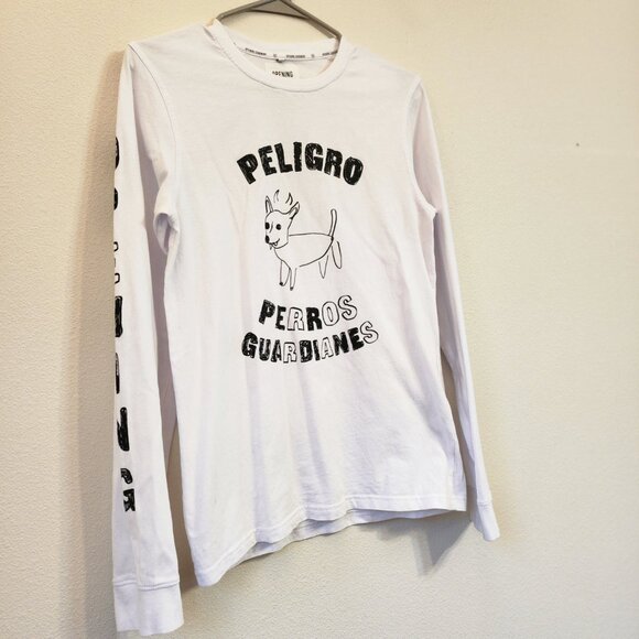 Opening Ceremony Perligro Perros Gurdianes T-Shirt Unisex Adult XS Casual Urban - Picture 7 of 16
